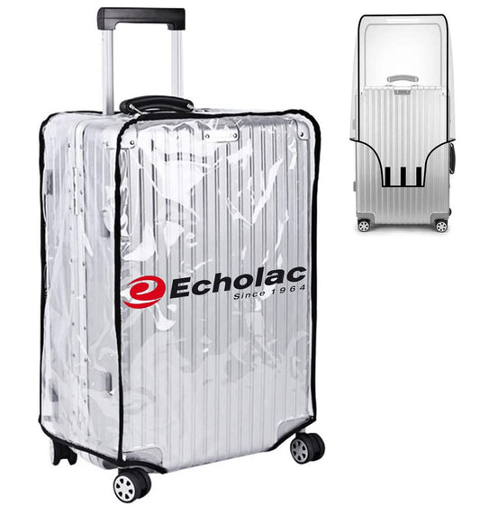 Durable Suitcase Cover Protector, Full Transparent Luggage Protector Cover Sleeve with Handle, Waterproof , Dustproof and Anti-scratch