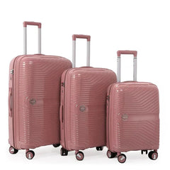 Leaves King PP 4Pc Luggage Set