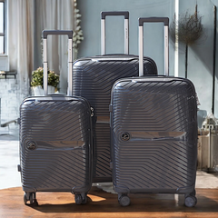 Leaves King PP 4Pc Luggage Set