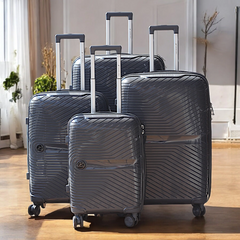 Leaves King PP 4Pc Luggage Set