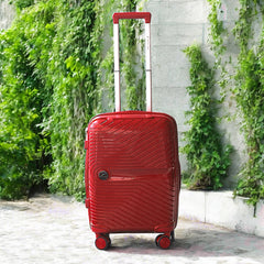 Leaves King PP 4Pc Luggage Set